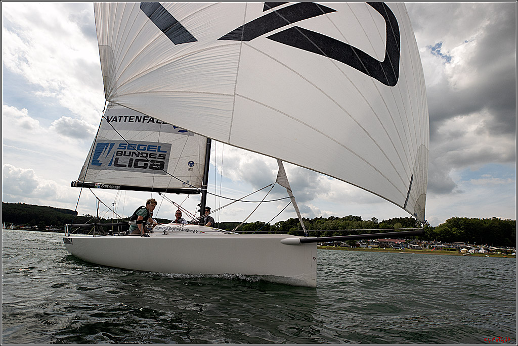 J70 - WOODLAND, 12.06.2021 Segelboot; Segeln; Woodland; Spinnaker; J70; Sorpesee; Sauerland